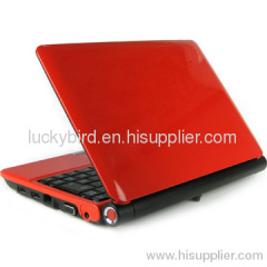 10inch Intel N450 1.66GHz 1G+320G with camera wifi laptop