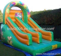 inflatable dry slide