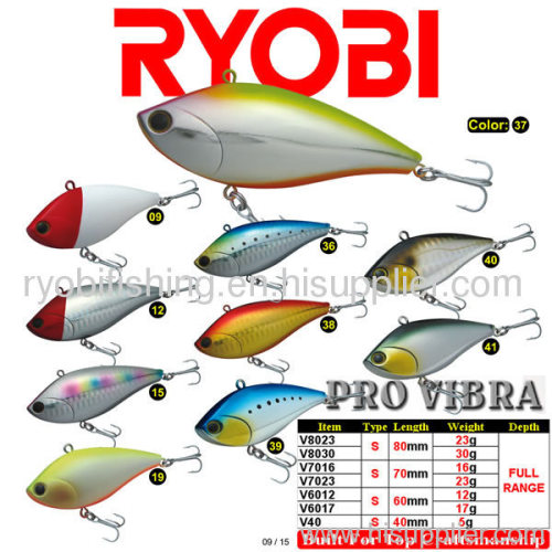 RYOBI HARD FISHING LURES - PRO VIBRA