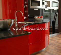 High glossy MDF for home design