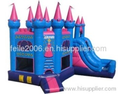 inflatable bouncer and slide