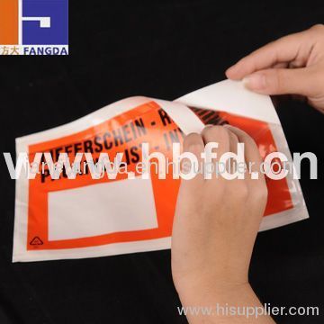 packing list envelope;packing list envelopes;packing list