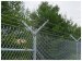 High security chain link fence for industrial