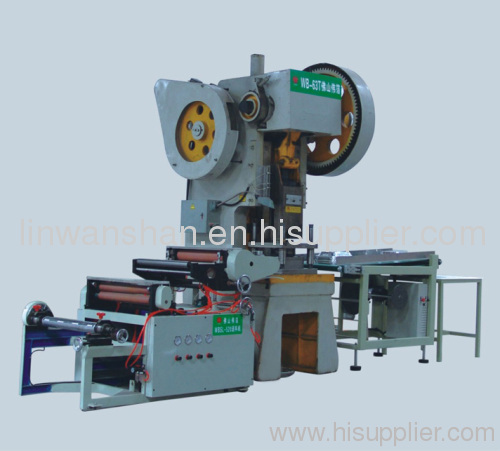 Aluminium foil container production line