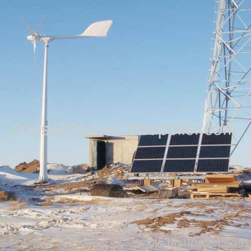 Wind-solar hybrid system