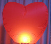 Large sky lanterns,heart-type lanterns, wishing lanterns