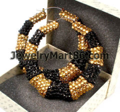 wholesale bamboo earrings JBE021