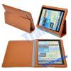 Deluxe Smart PU Cases Cover for Samsung Galaxy Tab P6800(Brown)
