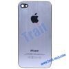 Metal Battery Back Cover Housing for iPhone 4 4G(Sliver)