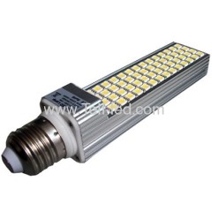 13w 5050SMD PL led lamp light with E27 / G24 base