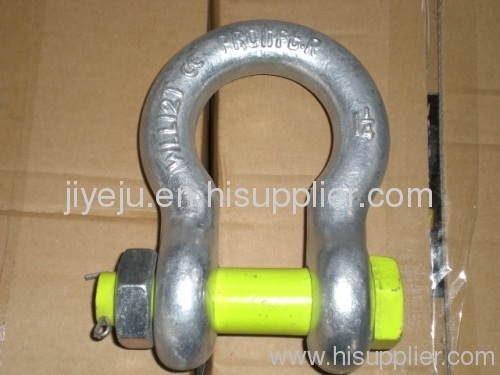 US type bow shackle