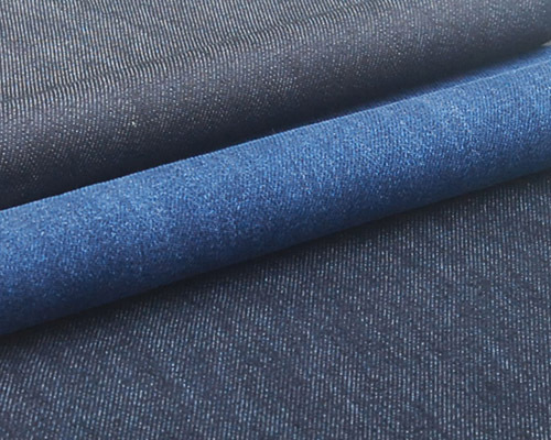 mercerized denim fabric