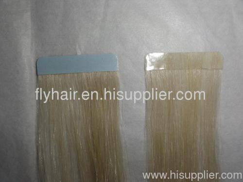 PU skin weft, skin weft, Pre-taped Hair Extension, hair extensions
