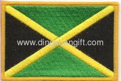 Flag embroidery patch