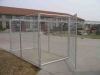 steel galvanized dog run kennel with A -frame top cover