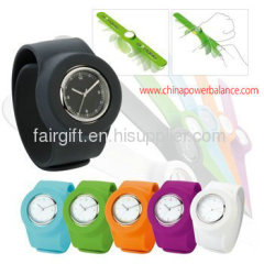 wholesell fashion Silicone Slap Strap Watch