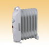 Oil filled radiator heater