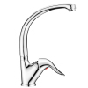 Casting spout kitchen mixer