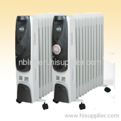 Oil filled electric radiators