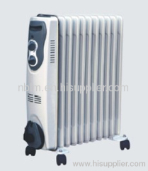 Oil filled electric radiator