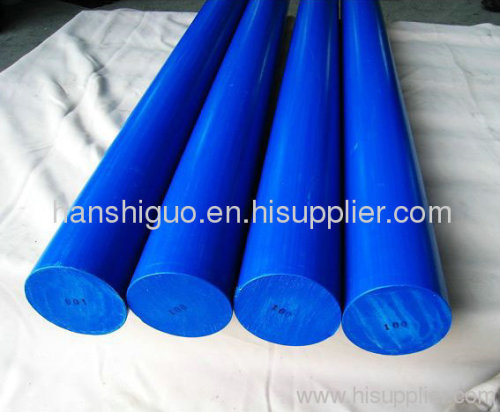 nylon PA6 rods with white, blue, black color