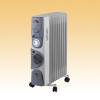 Oil filled radiator heater