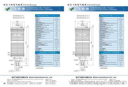 vacuum interrupter for indoor circuit breaker