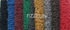 Welcome red outdoor mat