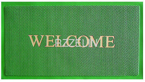 Green color PVC outdoor mats