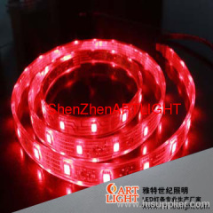 SMD 3528 IP65 60leds red casing waterproof led strip