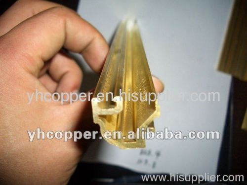 Construction material brass extruded profiles