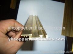 brass door and window frame extrusion