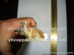 brass window extrusions profiles