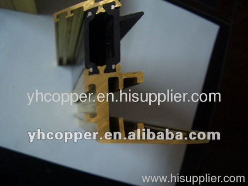 copper extruded decoration material