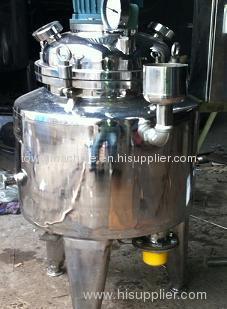 vacuum Emulsifier EMULSIFICATION TANK, STERILIZER, HEATING MIXING TANK and JACKETED KETTLE.