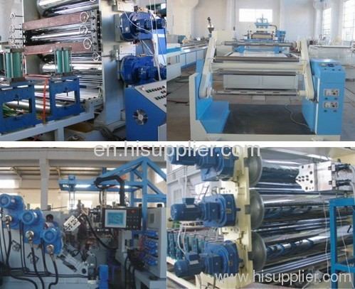 PVC plate production line