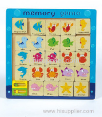 Wooden Memory Game For Kids