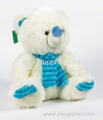 White Plush Toy Bear