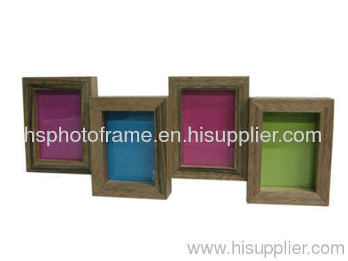 Wooden photo frame