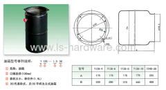 vertical hydraulic oil box