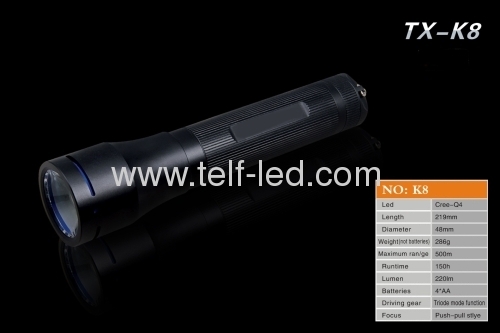 240LM 100H Cree led source led Flashlights