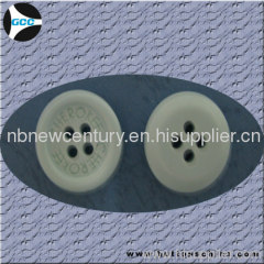 white color four hole Fashion resin Button