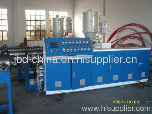 PE double wall corrugated pipe extrusion line