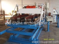 PP double wall corrugated pipe extrusion line