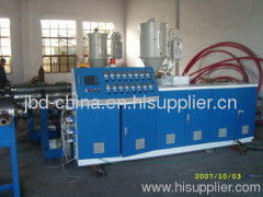 PVC double wall corrugated pipe extrusion line