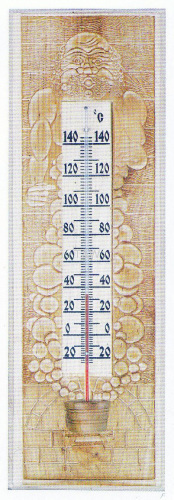 wood sauna thermometer