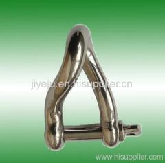 stainless steel twist shackle