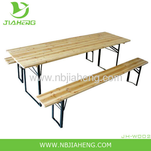 Outdoor beer table set