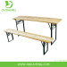 Standard 3-Piece Folding Table and Bench Set