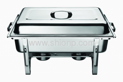 stainless steel economy rectangular chafing dish